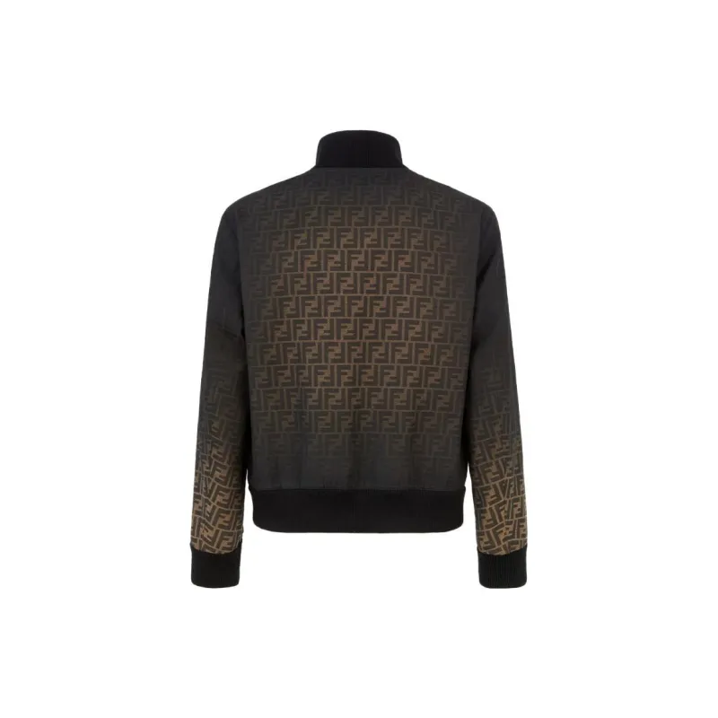 FENDI Logo Detailed Buttoned Jacket-1