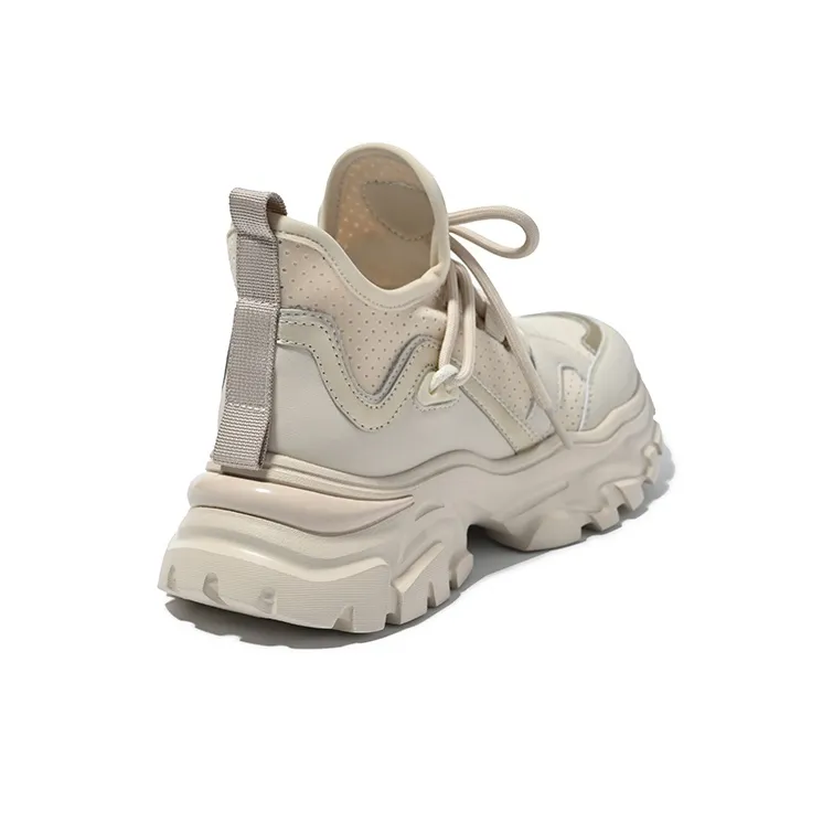 ZHR High-Top Chunky Sneakers 5cm Women's Black-21