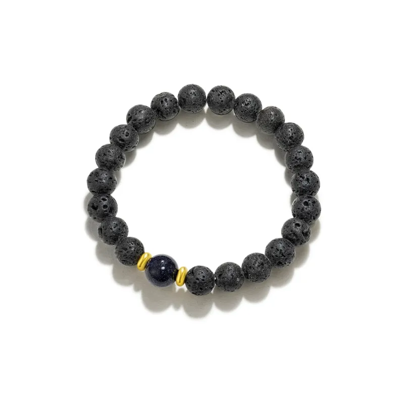 Jodie&Kevin Volcanic Stone Bracelets Unisex-1