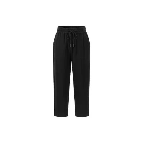 JZ. ANNAKRO Casual Pants Women's Plain Black