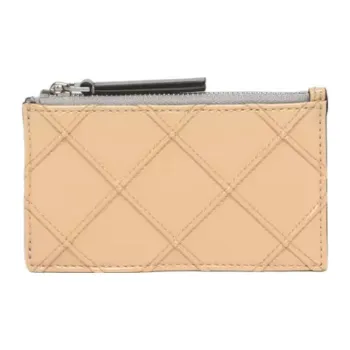 TORY BURCH Fleming Patent Leather With Nappa Leather Wallet, Card Holder Women's Yellow
