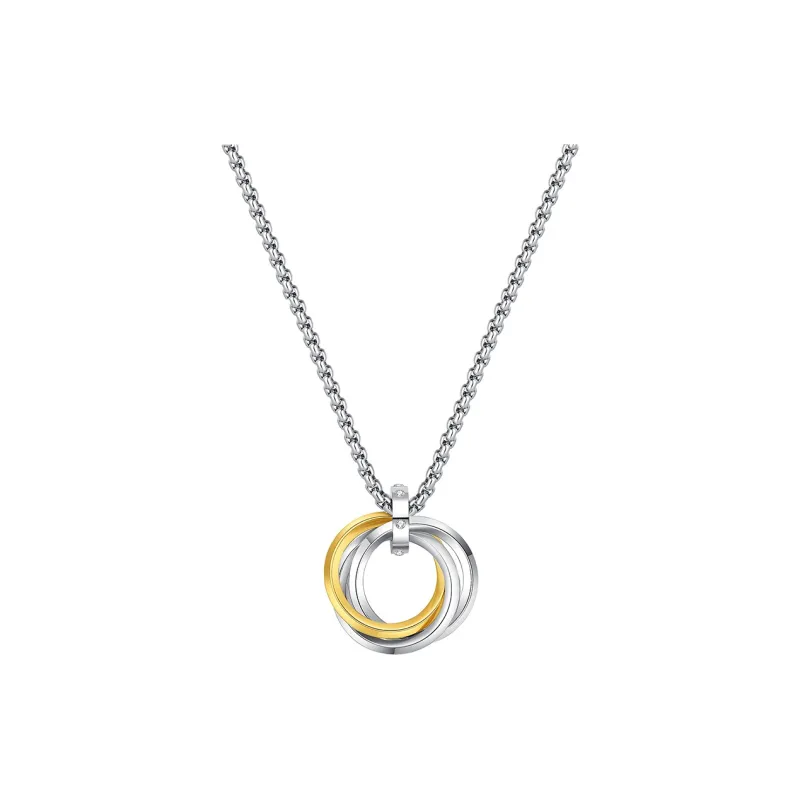 Asia Star Titanium Steel Necklaces Men's-3