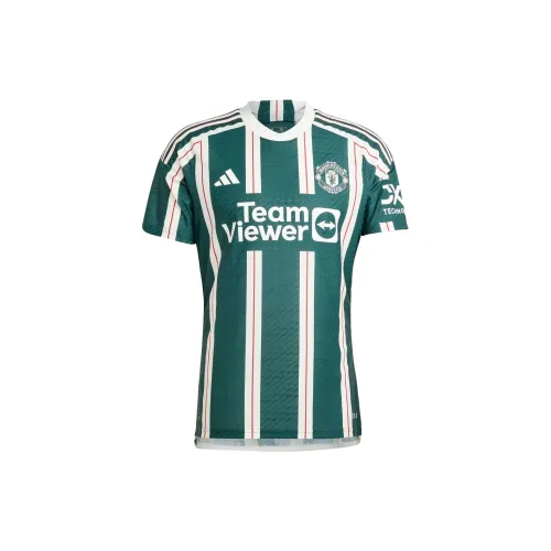 Adidas Manchester United Soccer Jerseys Men Midnight Green