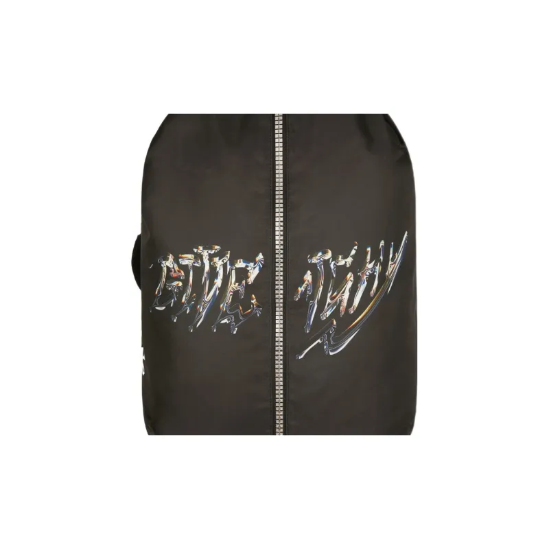 GIVENCHY BSTROY Collaboration G-Zip Fabric With Smooth Cow Leather Detail Backpack Men's Black-3
