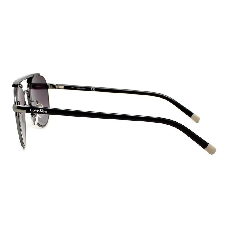 CK/Calvin Klein Metal Aviator Sunglasses Men's Black-2