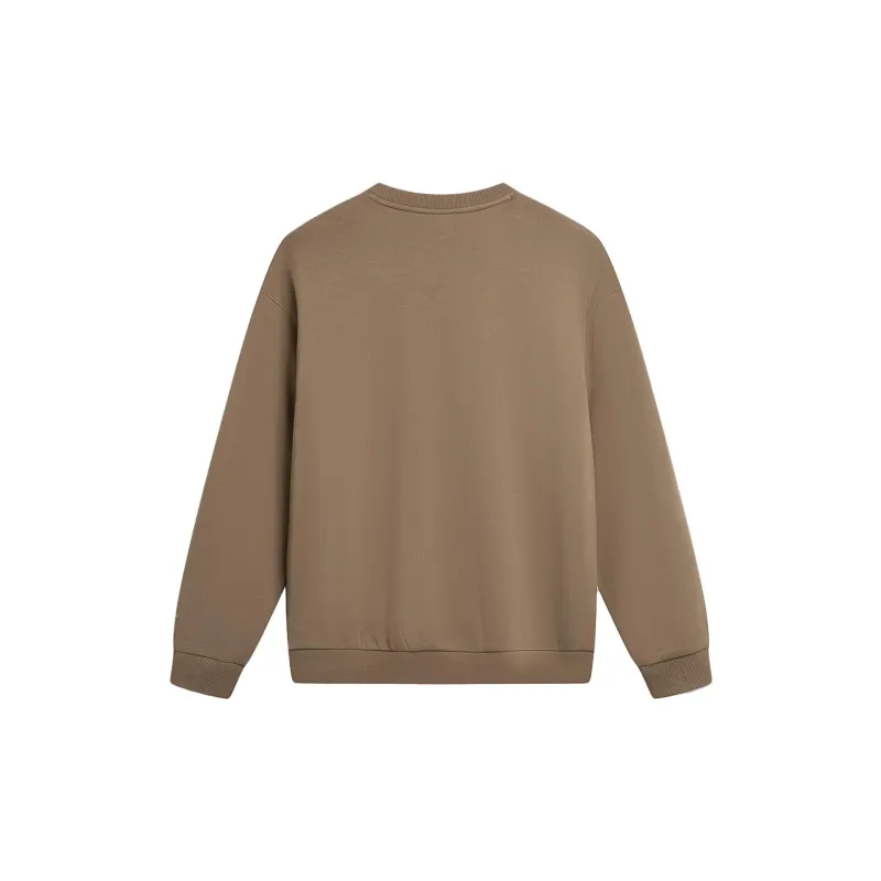 LiNing Sports Fashion Collection Sweatshirt Unisex Caramel Brown-1