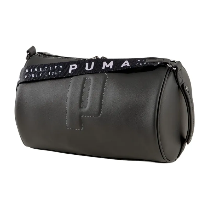 PUMA Fabric Cylinder Bag Portable Crossbody Bag Shoulder Bag Women's Black-2