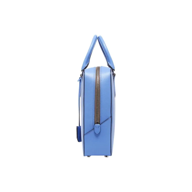 BALLY Genuine Leather Handbag Regular Women's Blue-1