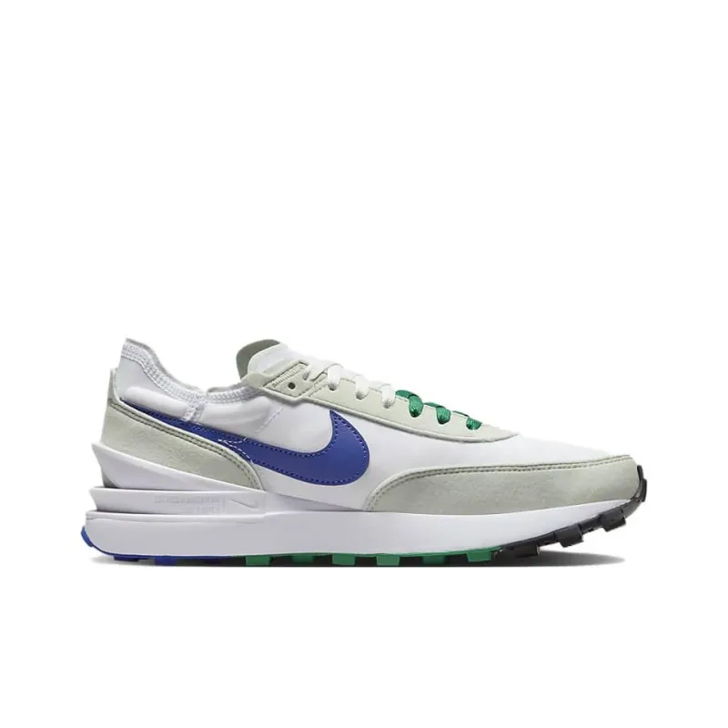 Nike Waffle One White Deep Royal Blue-1