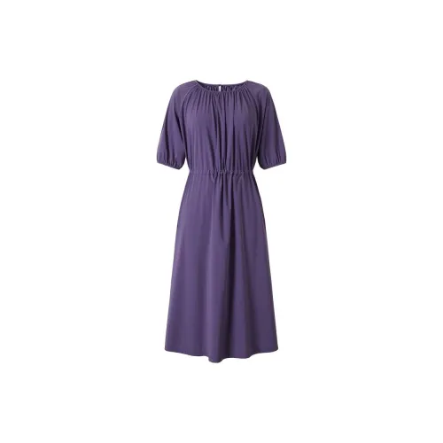 JZ. ANNAKRO Short-Sleeved Dresses Women's Purple