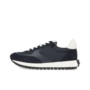 GIANVITO ROSSI Gravel Suede-trim Sneakers