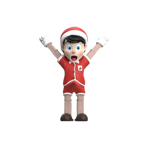 Mighty Jax Awake Pinocchio Christmas Edition By Juce Gace Trendy Figures 25.4cm