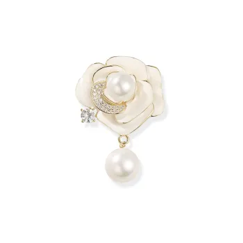 JUICY GRAPE Zircon Brooches Women's