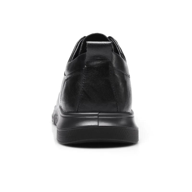 Strongman 3515 Men's Spring And Fall Business Commute Leather Shoes Men's Unlined Shoes For Youth-3