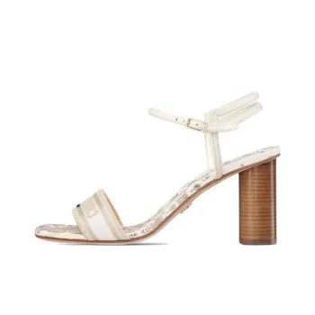 DIOR Dway Strap Sandals Women's White