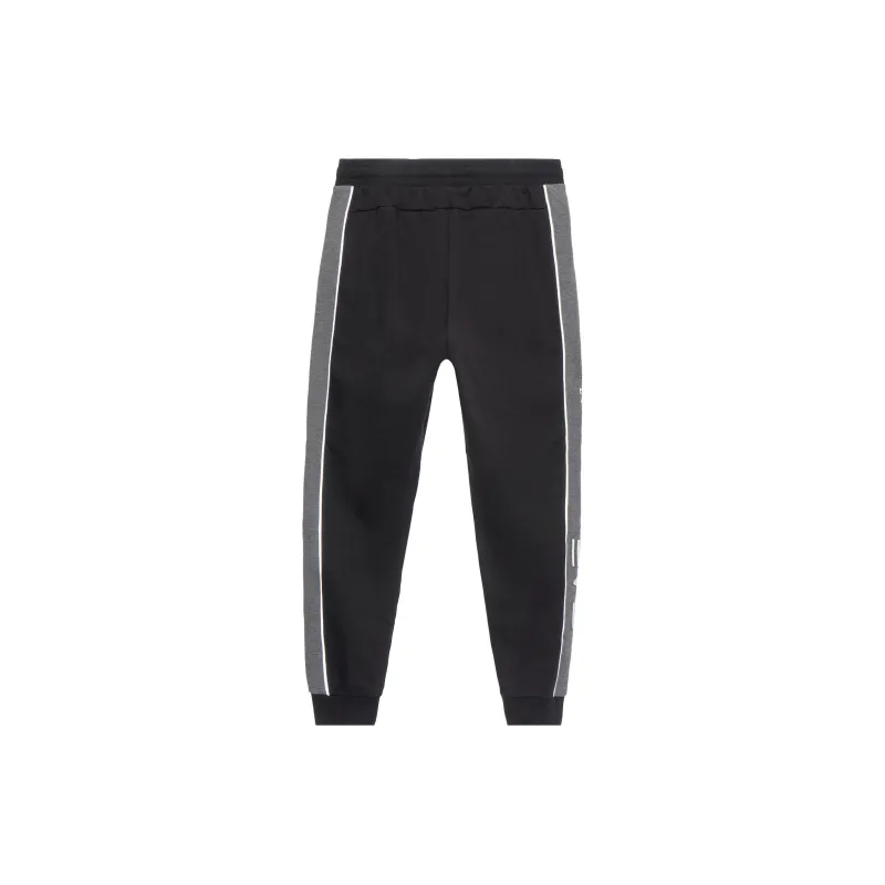 EMPORIO ARMANI EA7 Knitted Sports Pants Men's Black-1