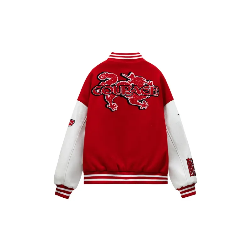 GRKC Baseball Jacket Unisex Red-1