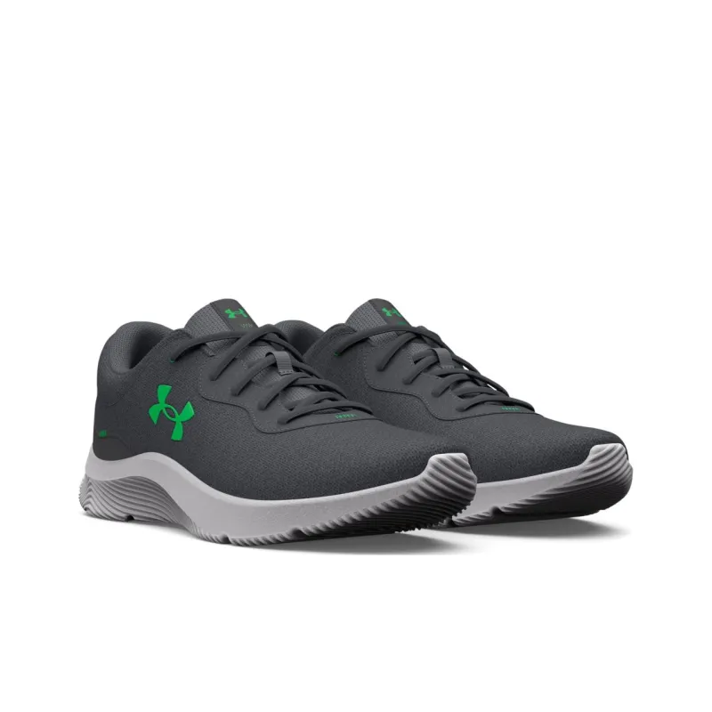 Under Armour Mojo Anti Slip Wear Resistant Low Top Running Shoes Men's Gray-2