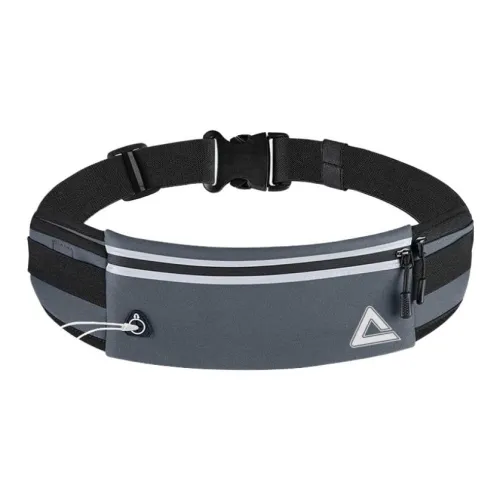 PEAK Running Equipment Polyester Elastane Unisex Black Gray