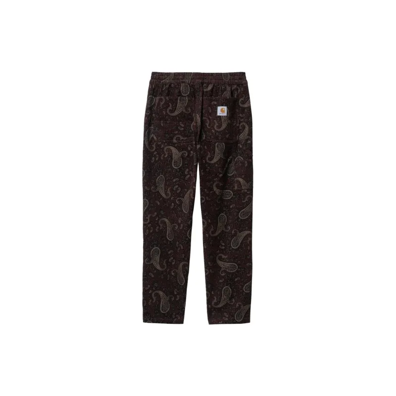 Carhartt WIP Flint Paisley print Corduroy Trousers-1