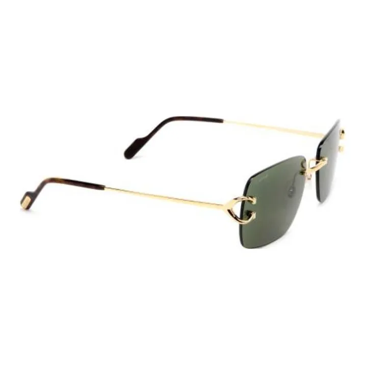 Cartier Rectangular Frame Sunglasses-2
