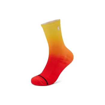 QIAODAN Knee High Socks Men's 1 Pack Tomato Red