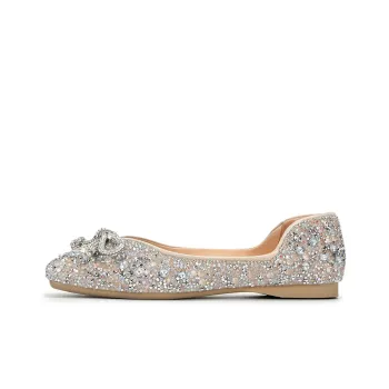 SATURDAY MODE Casual Single Shoes 1.3cm Women's Apricot