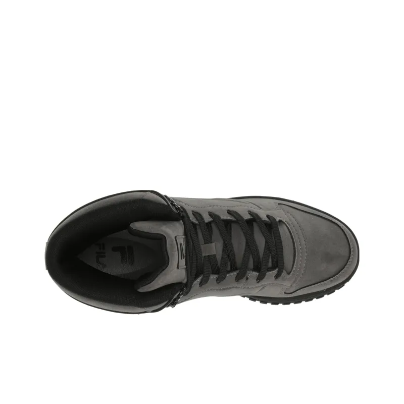 FILA Cushioned Slip Resistant Mid Top Running Shoes Unisex Gray-3