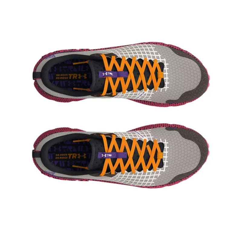 Under Armour Ua Hovr Ridge Trail Running 'Grey Black Red'-2