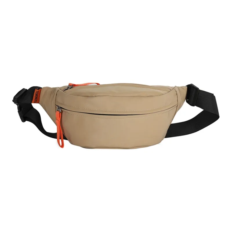 NIGEER Nylon Crossbody Bags Fanny Pack Sling Bags Regular Unisex Black/White/Khaki-8