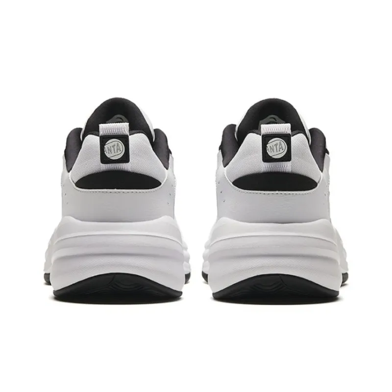 Anta Cushioning Lightweight Low Top Chunky Sneakers Men's White-3