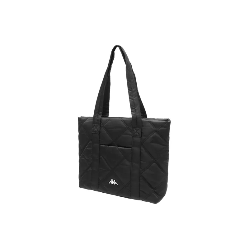Kappa Polyester Warm Tote Bag, Shopping Bag, Handbag, Shoulder Bag Tubas Unisex Classic Black-1