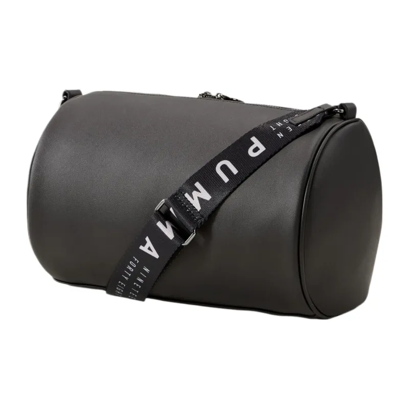 PUMA Fabric Cylinder Bag Portable Crossbody Bag Shoulder Bag Women's Black-3