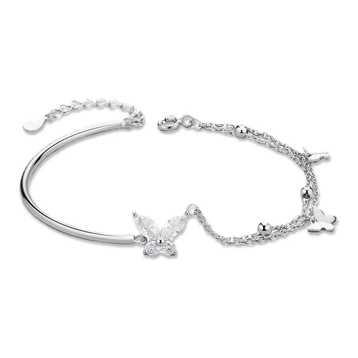 RINGLOVE Zircon Bracelets Women's-0