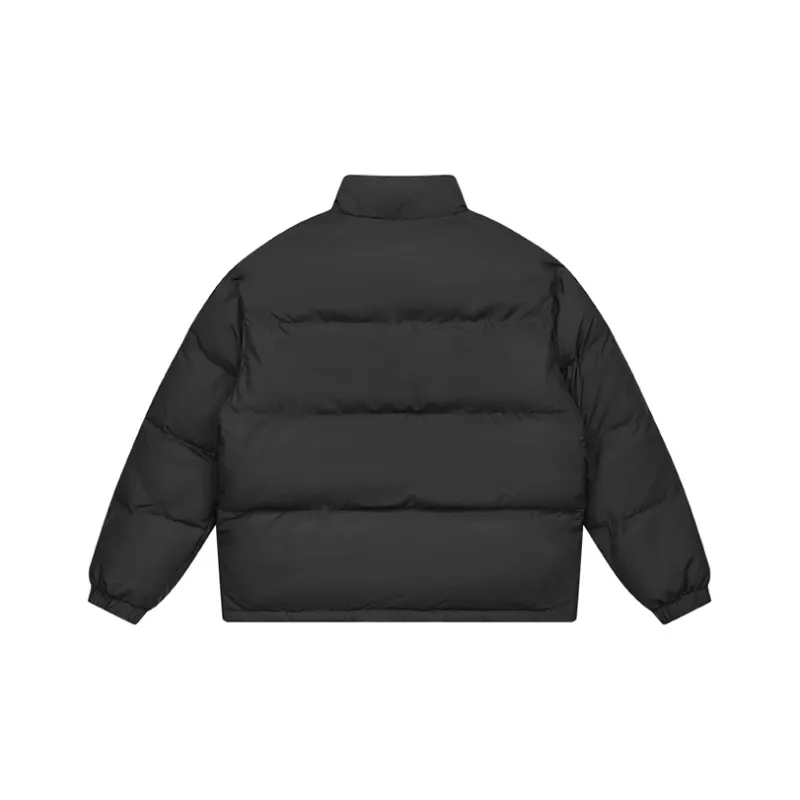 EMPTY REFERENCE Doberman Series Puffer Jacket Unisex Black-1