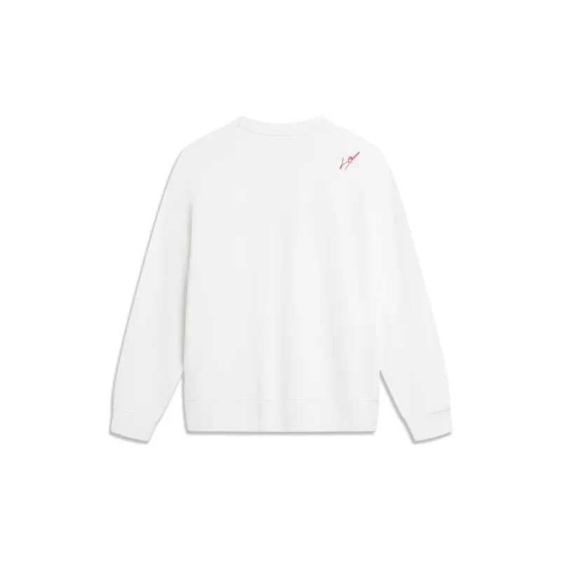 LiNing Sports Life Collection Sweatshirt Women's Ivory-1