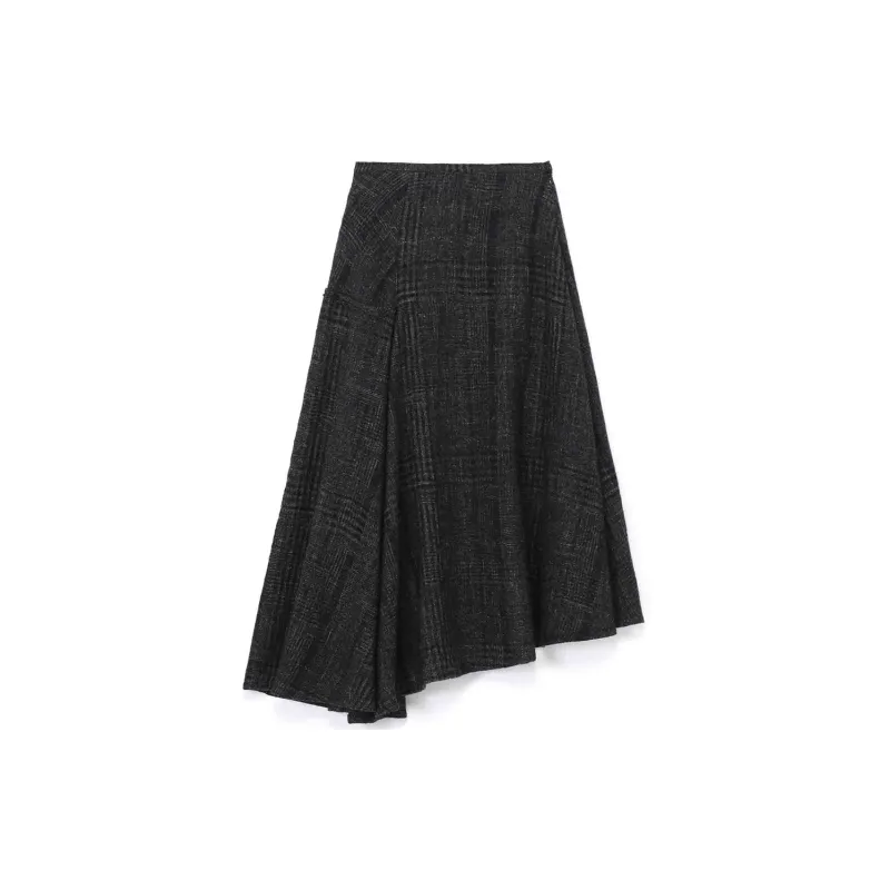 Yohji Yamamoto Casual Pants Unisex Black Gray Color-1
