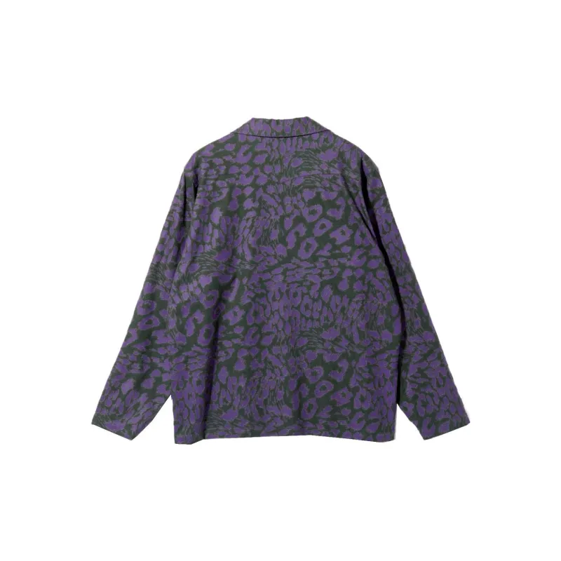 Needles x NOMA T.D. FW23 Shirt Unisex Black Purple-1