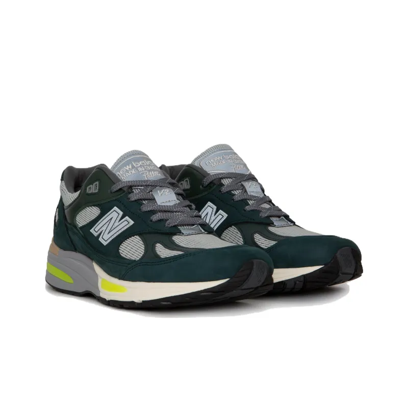 New Balance 991v2 MiUK Patta Sea Moss-2