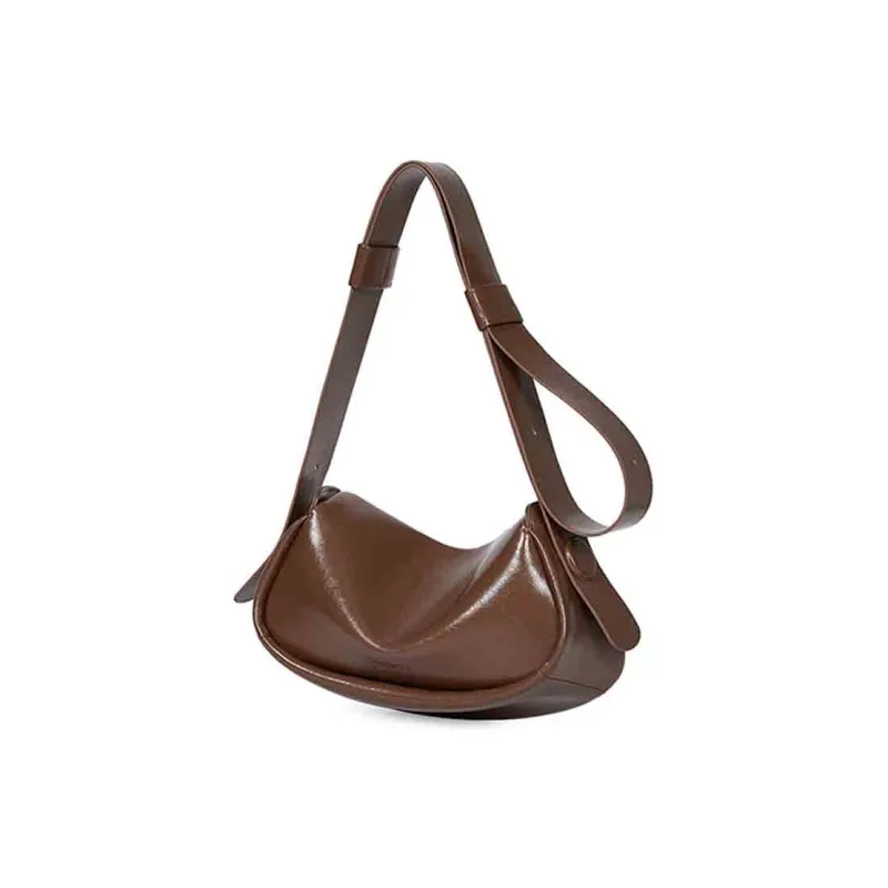 KUNOGIGI Cow Leather Saddle Bags Shoulder Bags Medium Size Women's Multicolor-0