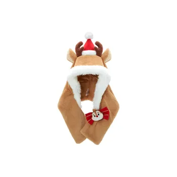 Disney Winter 2023 Mickey And Friends Chip 'N Dale Titi Hooded Scarf Doll Products