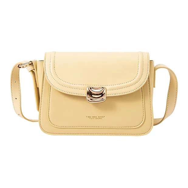 SEM/R PU Small Square Bag, Backpack, Crossbody Bag Women's Ecru/Custard/Caramel Brown/Black-0