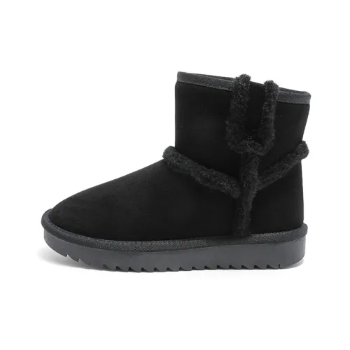 HUANQIU Snow Boots Women