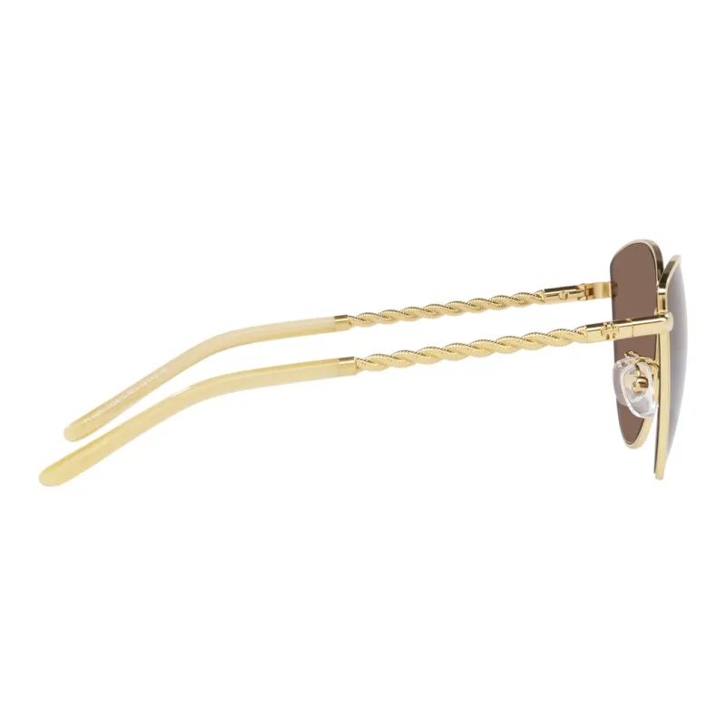 TORY BURCH Metal Cat Eye Sunglasses Women's Gold-4