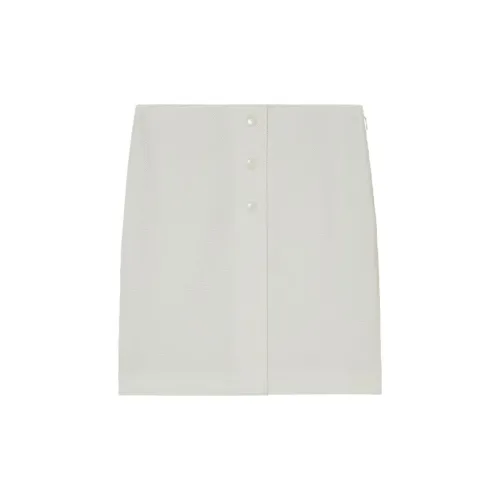 CLUB MONACO Casual Long Skirts Women's Cream White