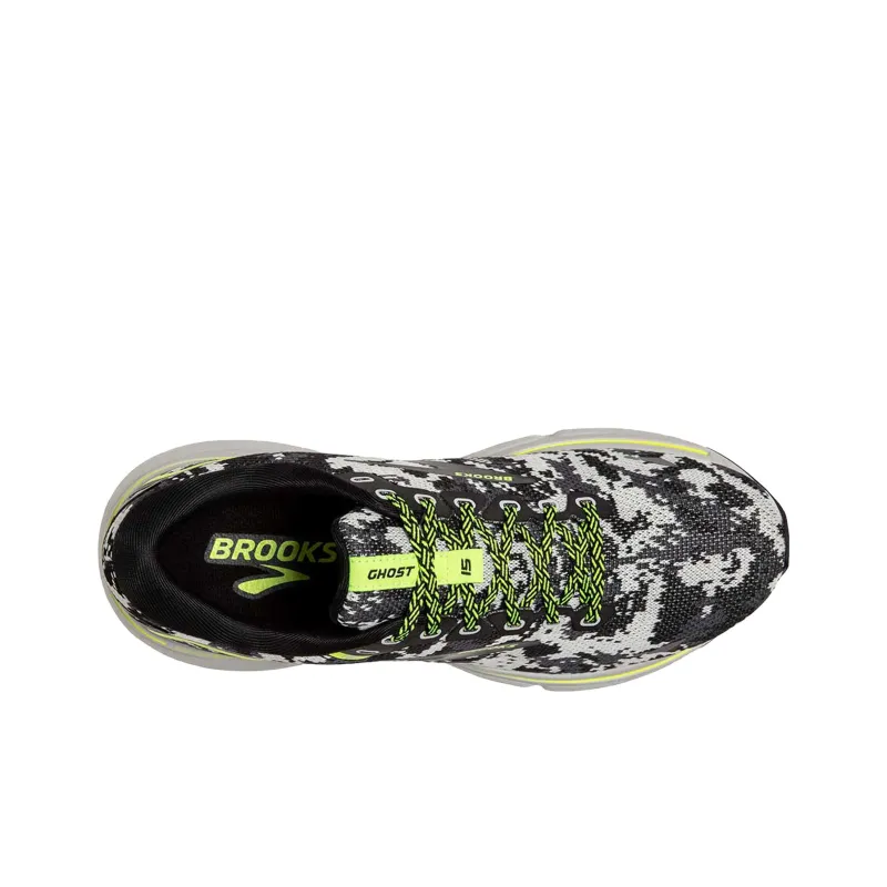 Brooks Women's Ghost 15 'Black Ebony Nightlife'-4