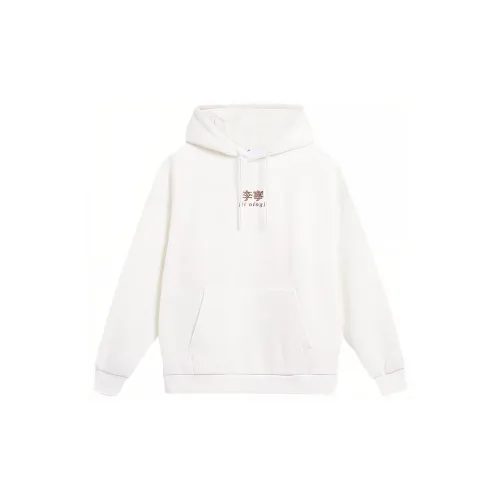 LINING Sports Life Collection Sweatshirts Unisex Ivory