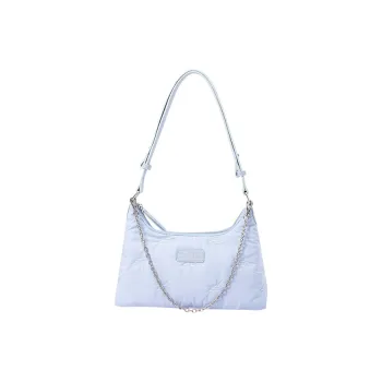 SEM/R Super Plant Collaboration Polyester Shoulder Bag Small Size Women's Cream White/grey Blue