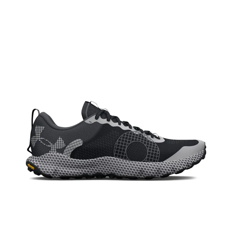 Under Armour HOVR DS Ridge SPD Trail Abrasion Resistant Breathable Low Top Running Shoes Unisex Black-1