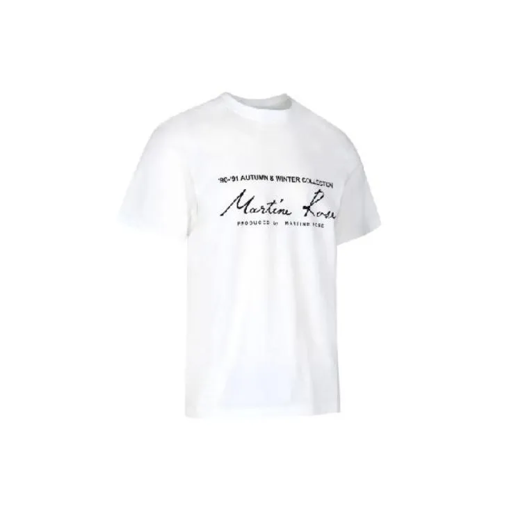 Martine Rose Logo Printed Crewneck T Shirt-2